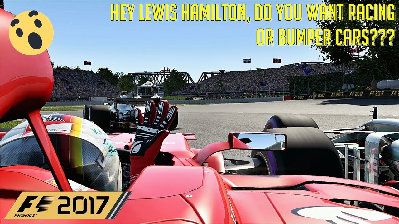 [F1 2017] Hey @LewisHamilton, Do you want Racing or Bumper Cars? 