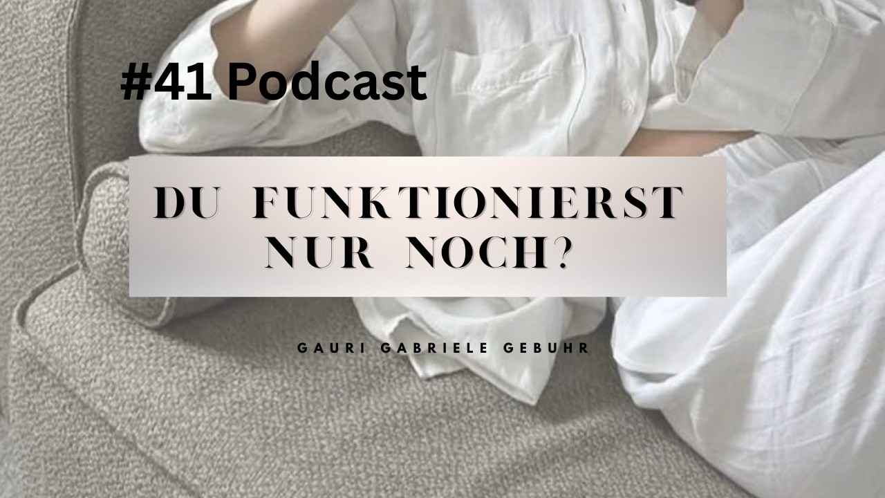 #41 PODCAST - Deine Innere Führung entscheidet, nicht der Druck im Aussen - 13 min.