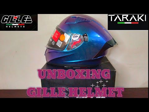 UNBOXING GILLE HELMET CHAMELEON | ANGAS 