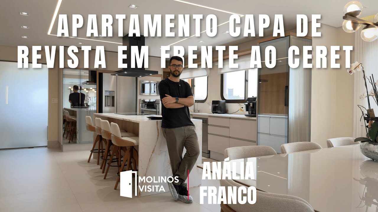 ESSE APARTAMENTO DE R$3.500.000 É UM SONHO! VISTA PARA O CERET E UM PROJETO ESPETACULAR | MC5736