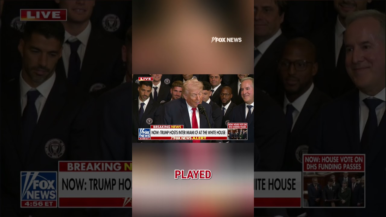 President Trump: Do you have any bad-looking players? #shorts #foxnews #news #us