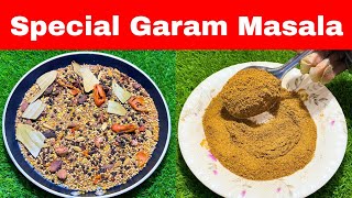 Garam Masala Recipe | Masala Powder Recipe | Homemade Garam Masala Powder