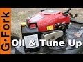 Change the Oil & Tune Up Lawnmower - GardenFork.T