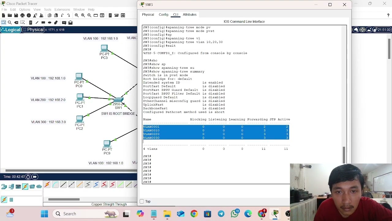 Soal 1 Metode PVST Tugas 3 Administrasi Jaringan