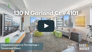 3-Bedroom Luxury Condo in Chicago Loop | The Heritage at Millennium Park