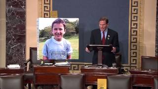 Senator Blumenthal reflects on the 1 Year Anniversary of Sandy Hook