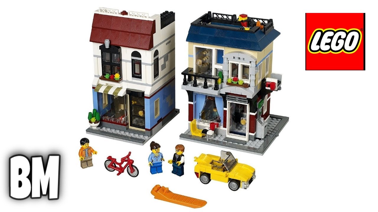 📋 LEGO Review and Placing Bike Shop and Café 31026