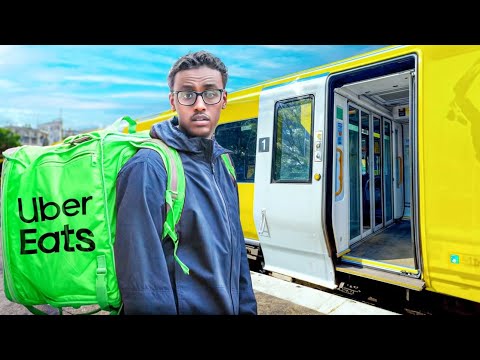 Delivering Uber Eats Using PUBLIC TRANSPORT