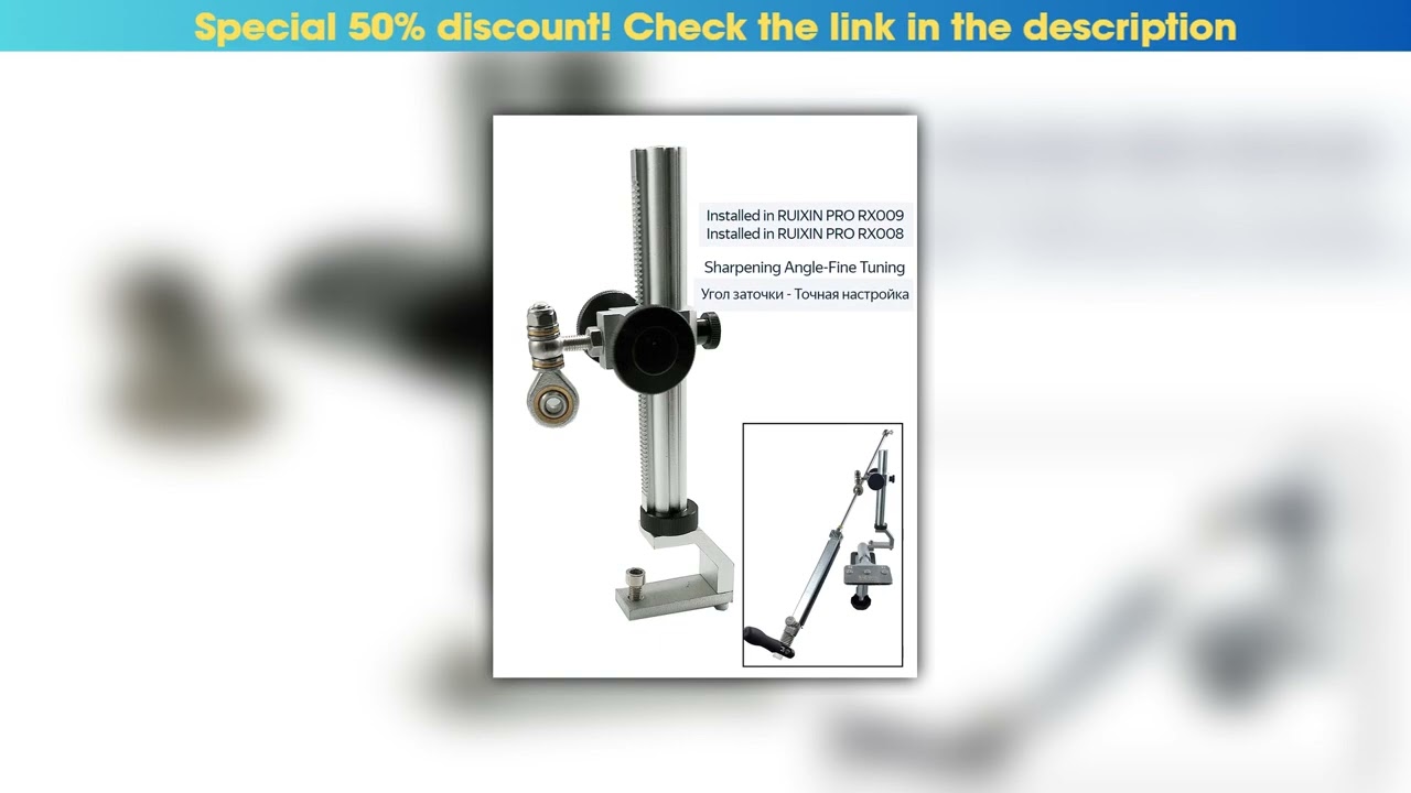 Unboxing Upgrade Bearing Hinge for Ruixin Pro Rx008 009 Knife sharpener••••••••••••••••••••••••••••