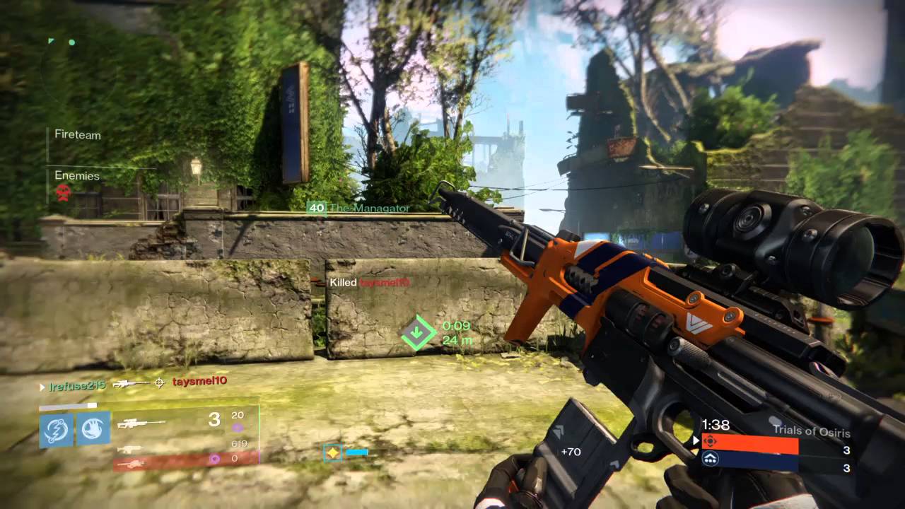 The-Managator snipe skills rubbed off on me!! (Trials)