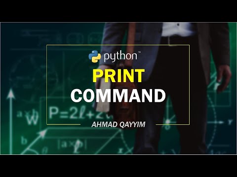 Python Coding Example #1 - Basic Print Command