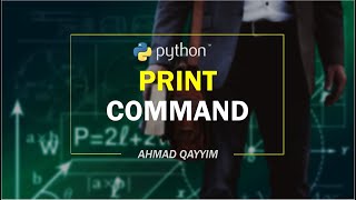 Python Coding Example #1 - Basic Print Command