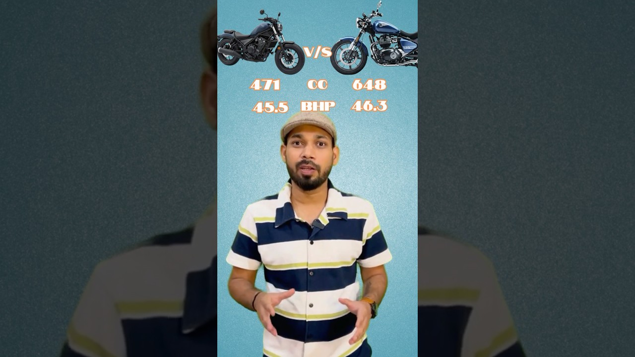 Top Motorcyclist Reveals Why Honda Rebel500 Beats RE Super Meteor 650 