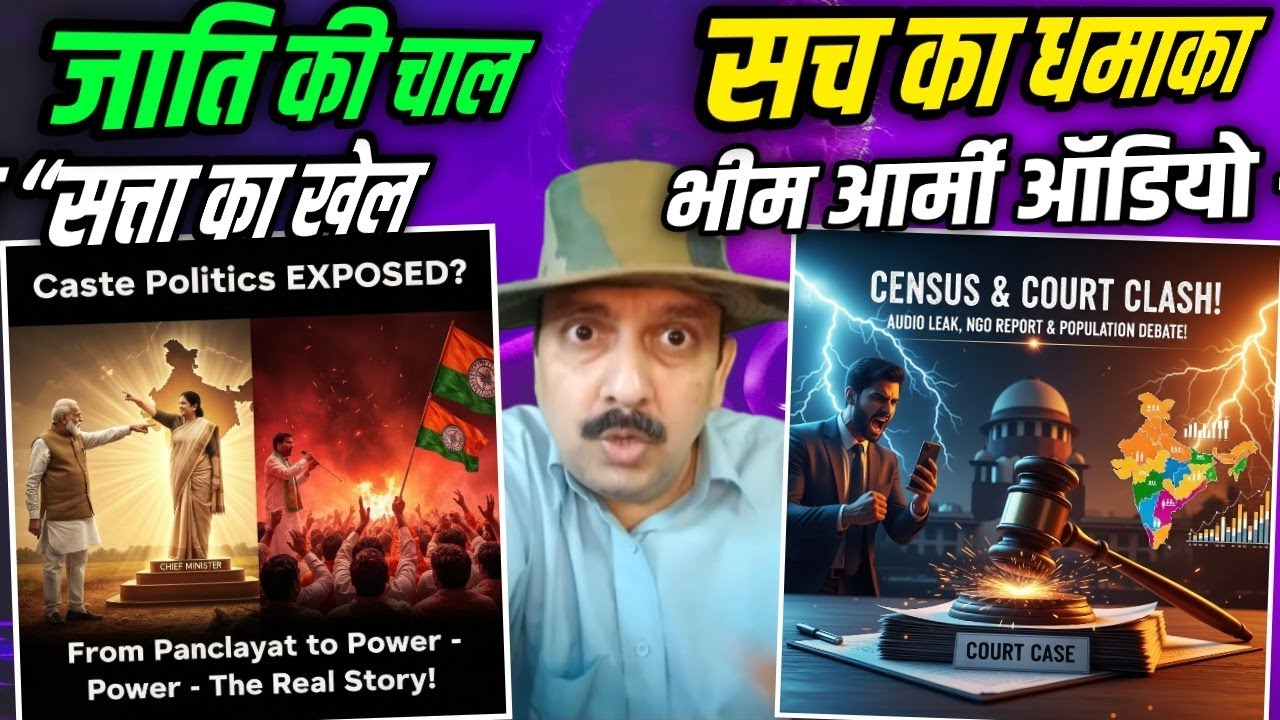 Kanshi Ram, Mayawati, caste politics, BJP allegations, Yadav unity, Dalit leadership, Bhim Army