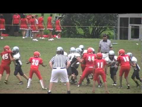 Dallas Town Cougars vs BYC Red Raiders 10 & 11 Year Old Football Dallas Town Pa Pt. 2/2
