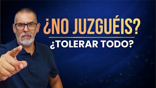 Does “Do not judge” mean to tolerate everything? The Bible answers.
