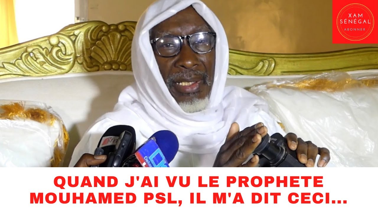 🔴CHEIKH MOUHIDINE SAMBA DIALLO, J'AI VU LE PROPHETE MOUHAMED SAW, YONENTE BI WAXMA NI...