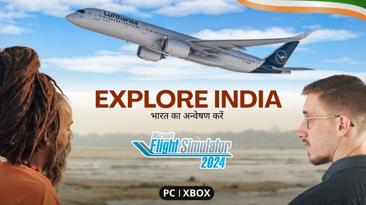 [TRAILER] EXPLORE INDIA 🛺| Flight Simulator 2024 ✈️