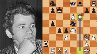 Boris Spassky sacs a Knight and takes total control of the game (1961) -  video Dailymotion