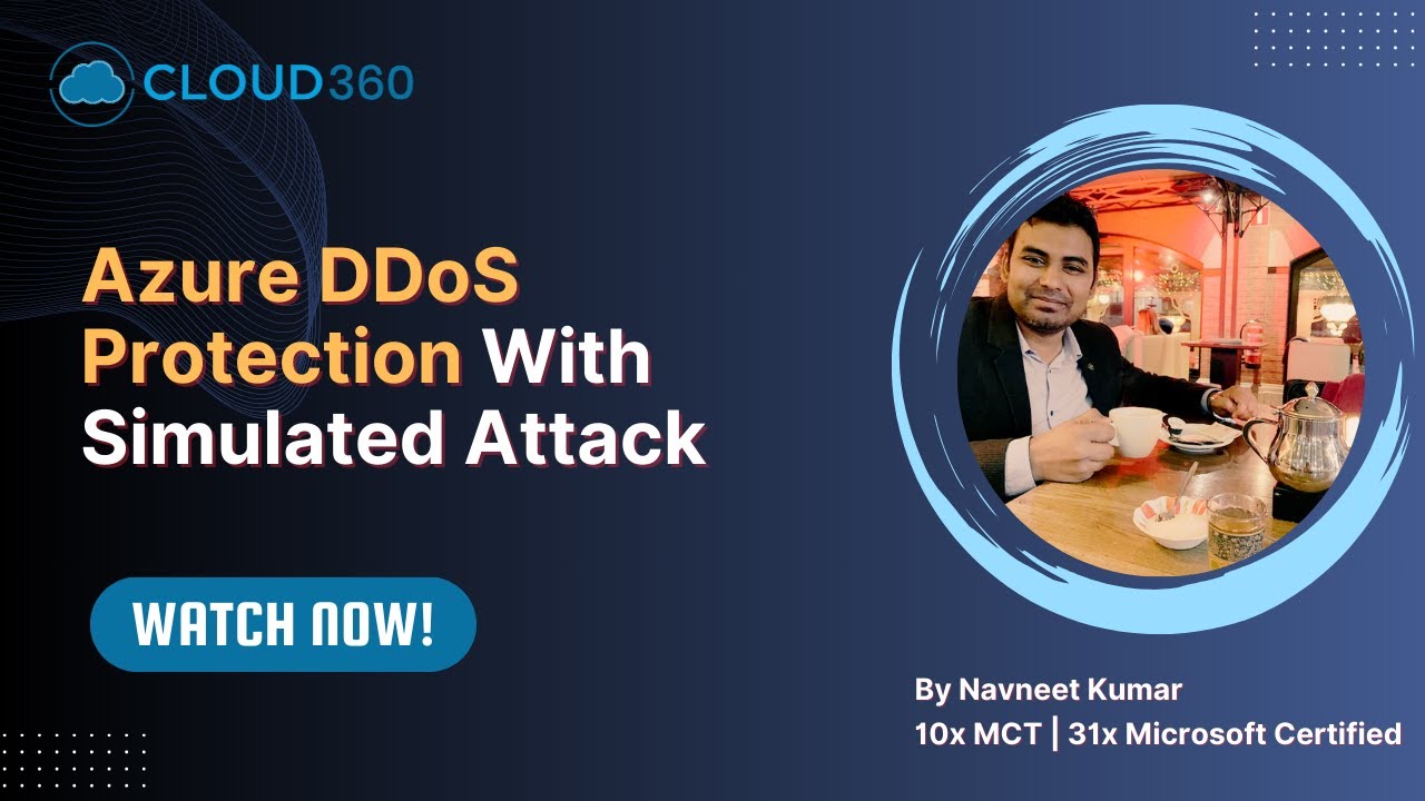 Защита Azure DDoS с имитацией атаки | Развертывание Azure DDoS