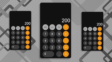 JavaFX UI: IOS 11 Calculator Design PART 1