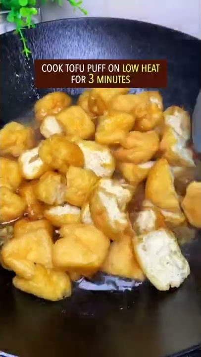 Trending Tofu Puff Recipe in China #shorts
