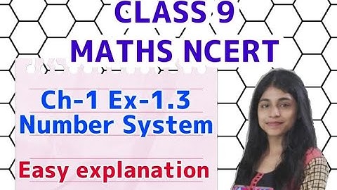 Class 9 Maths NCERT Ex-1.3 | convert decimal numbers into fraction | Terminating & Non-terminating