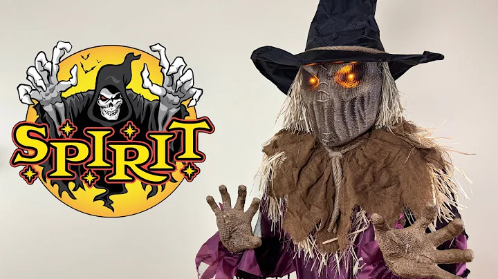 Sinister Straw Man Animatronic 2025 Spirit Halloween Unboxing