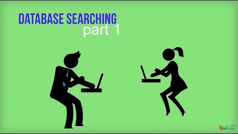 Database searching part 1