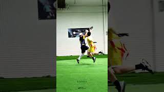 "Kapara" Bathurst &amp; Steelers Mikey Spivak linked up with Jesse Plant for end-zone touchdowns 🏈🔥