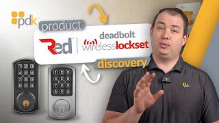 Product Discovery - Red Wireless Deadbolt