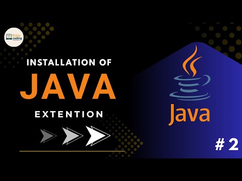 Installing Java Extension in VS (visual studio)code | Java Programming | EC