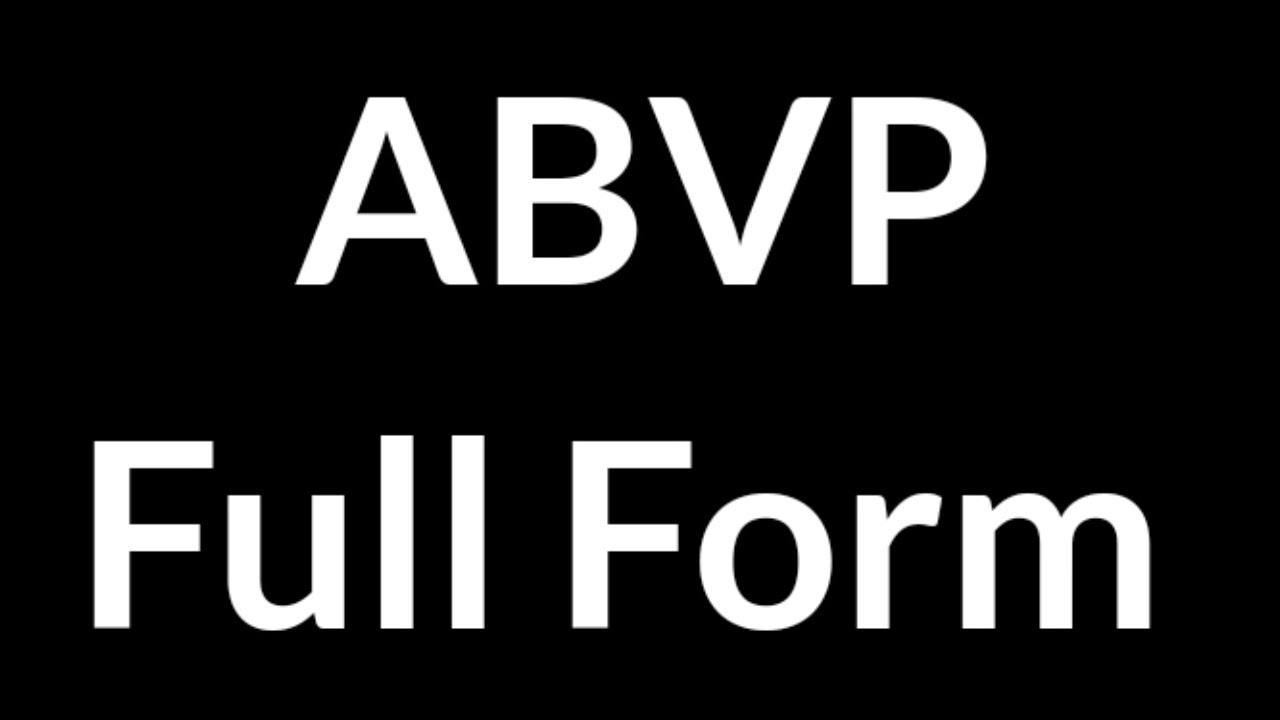 ABVP Full Form || ABVP || Full Form || ABVP Meaning