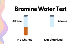 شرح اختبار ماء البروم // كيمياء HSC