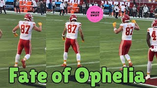 Travis Kelce SHOCKS Buccaneers Fans with DANCE Moves from Taylor Swift’s Fate of Ophelia