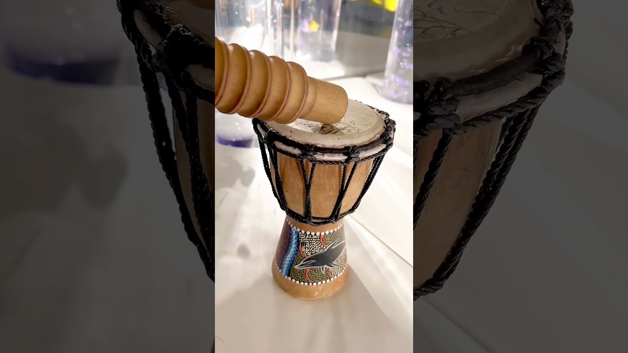 Sensory Toys Soft Beating Drum Visual & Audio Stimulation 