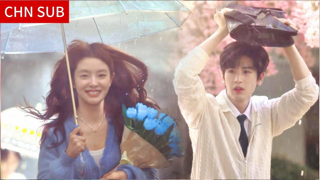 ✨雨中奔赴！徐若晗超甜女神笑 我又初恋了！💗【爱你】张凌赫x徐若晗