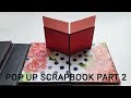 Scrapbook Part 2 Tutorial | Pop Up Scrapbook Tutorial Ideas | PopUp Card Ideas | By Crafts Space