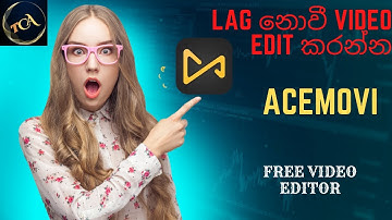 Best Video Editor for Beginners TunesKit AceMovi Video Editor Review in Sinhala