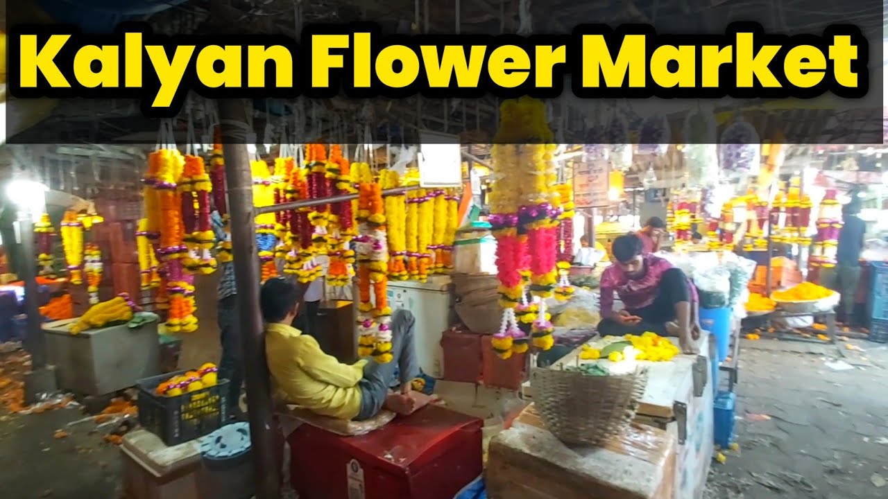 kalyan flowers market || कल्याण फुल मार्केट || mianilshinde