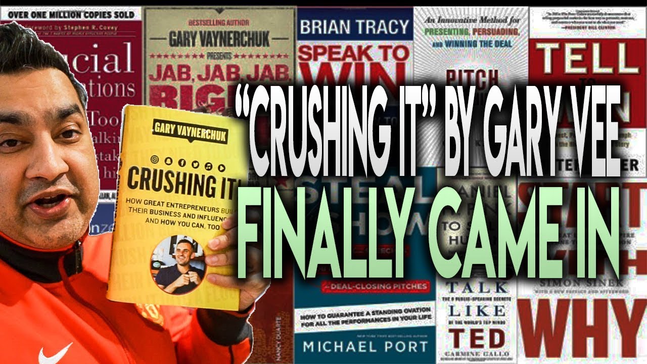 "CRUSHING IT" BY GARY VEE FINALLY CAME IN YouTube