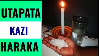 Tumia CHUMVI ya MAWE na mshumaa kupata KAZI haraka na milango ya BARAKA itafunguka