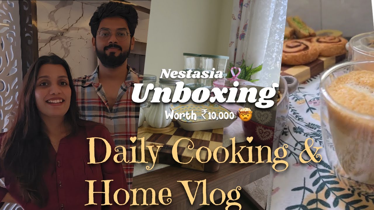 Nestasia Kitchen Haul - Unboxing - Cooking Vlog 📦🌼