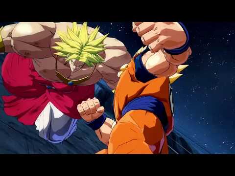 Dragon Ball Fighter Z Gameplay [HD] - Final dramático Goku vs Broly