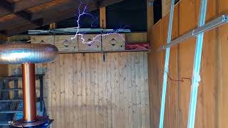 DRSSTC full power test. 325vdc bus