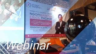 Webinar | Ngopi bareng Erick Thohir