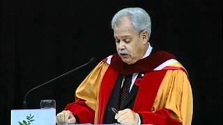 John R. (Jack) Perraton Convocation Address