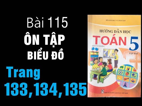 Video Toán 5 vnen trang 133 134 135 - Bài 115: Ôn tập về... - youtube