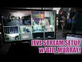 Multi Camera Live Stream Setup with Bill Murray and Warren Buffett!