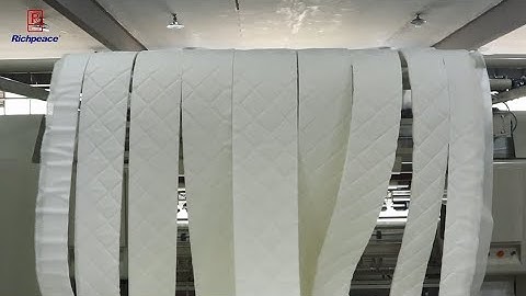 Richpeace Multi Needles High Speed Chain Stitch Quilting Machine For Mattress Border With Auto Cut